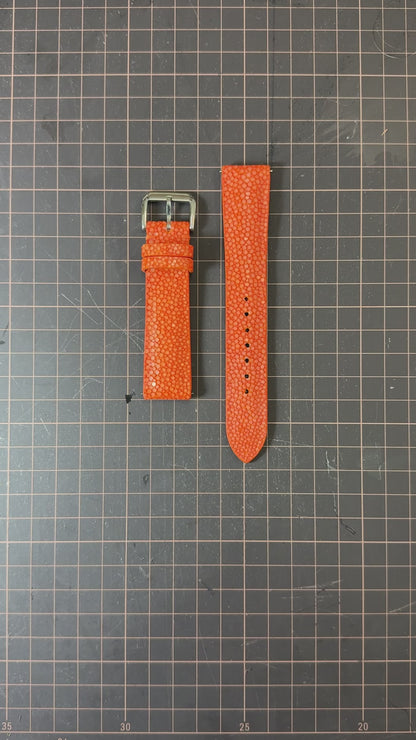 Stingray Watch Strap - Orange