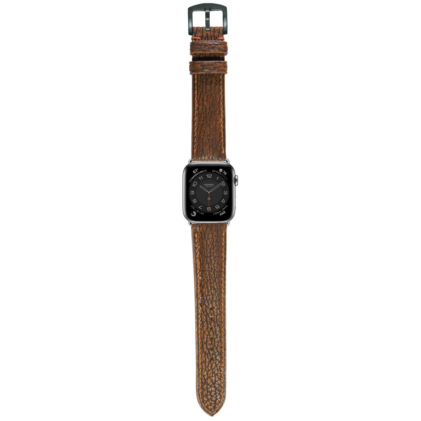 Shark Skin Watch Strap - Brown