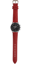 Load image into Gallery viewer, Stingray Leather Watch Strap - Crimson Red
