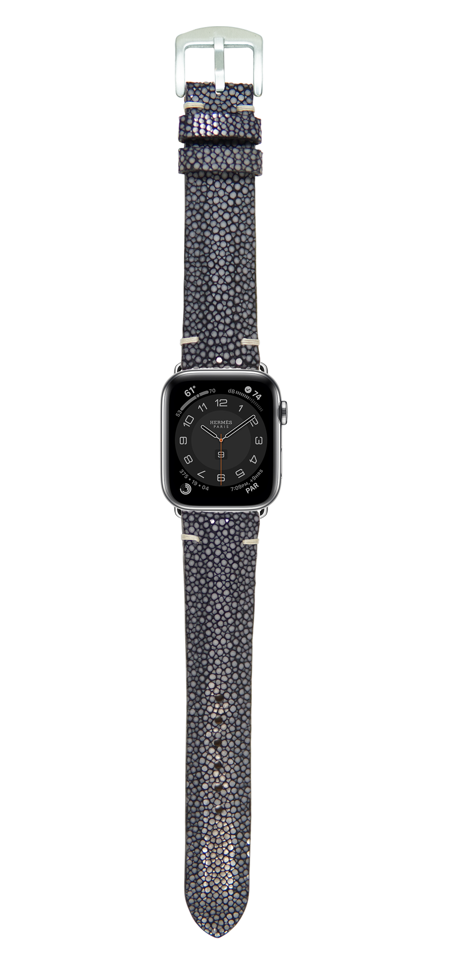 Apple Watch Strap - Stingray Leather - Black