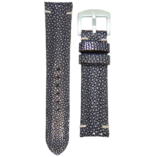 Apple Watch Strap - Stingray Leather - Black
