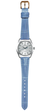 Load image into Gallery viewer, Crocodile Leather Watch Strap – Ice Blue
