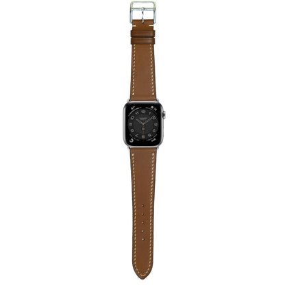 Barenia Leather Watch Strap - Brown