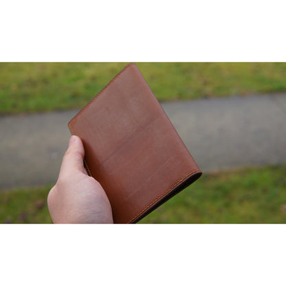Passport Holder - Brown Barenia Leather