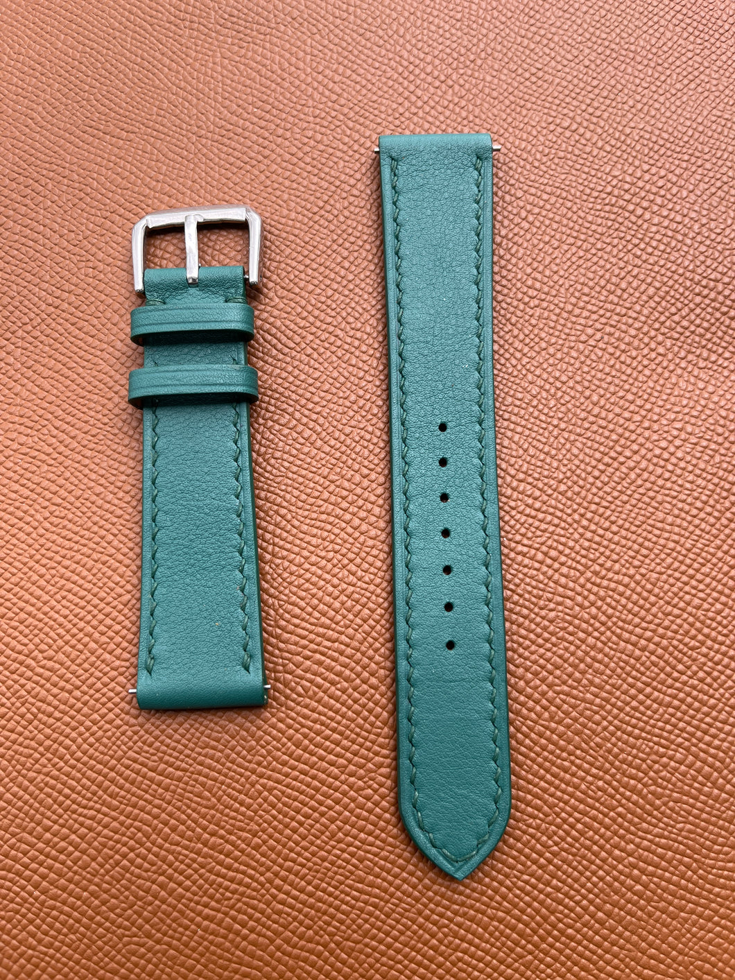 Swift Leather Straps - Green/18mm-20mm