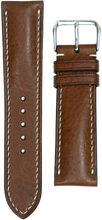 将图片加载到图库查看器，Minerva Box Leather Watch Strap - Brown
