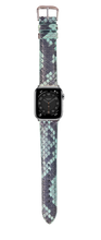 Load image into Gallery viewer, Full Grain Snakeskin Leather - Green

