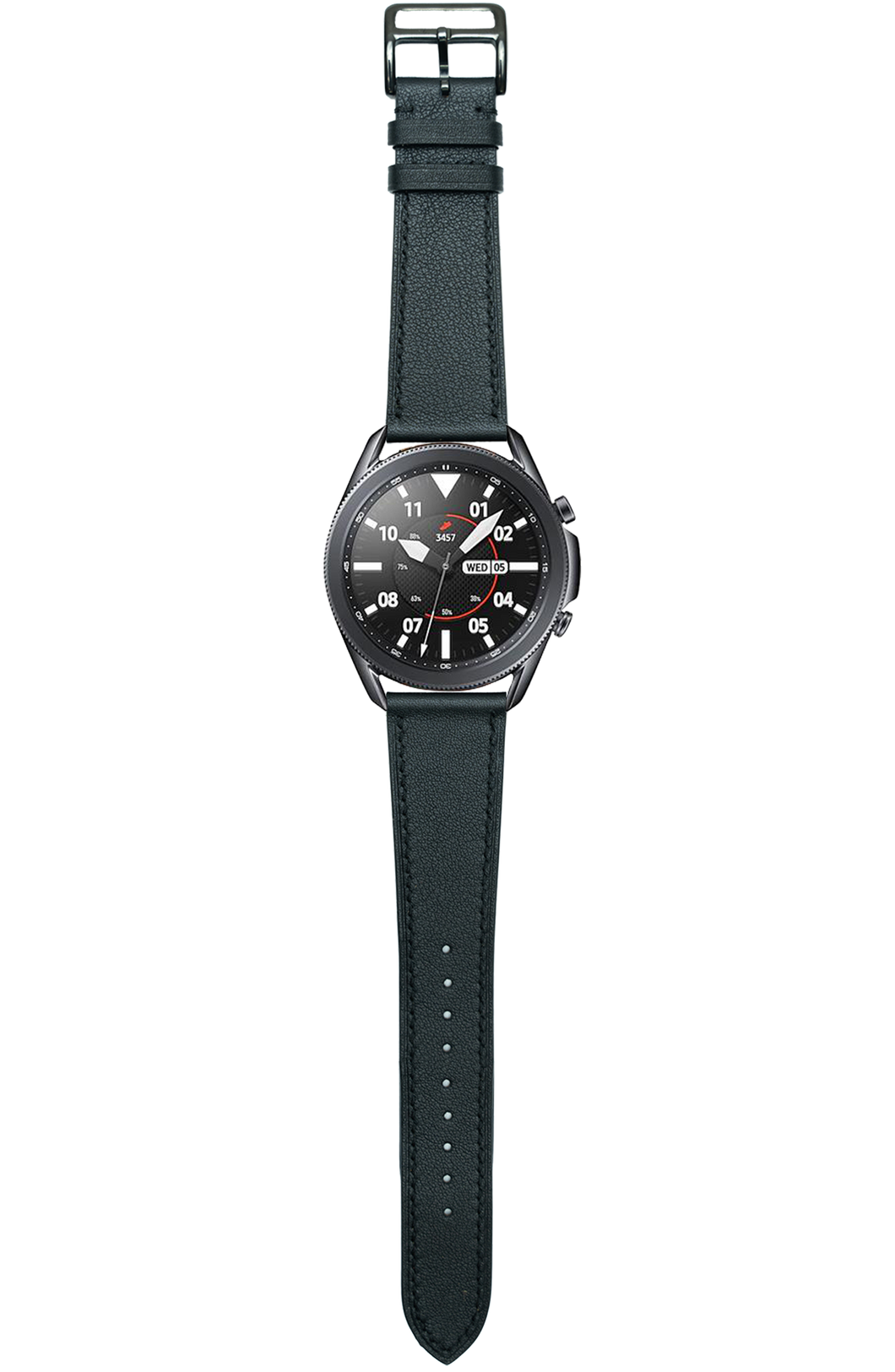 ★DESIGN SKIN★ Galaxy Banding Leather Strap Case Black Samsung Galaxy Watch Straps - Swift Leather – VGreen