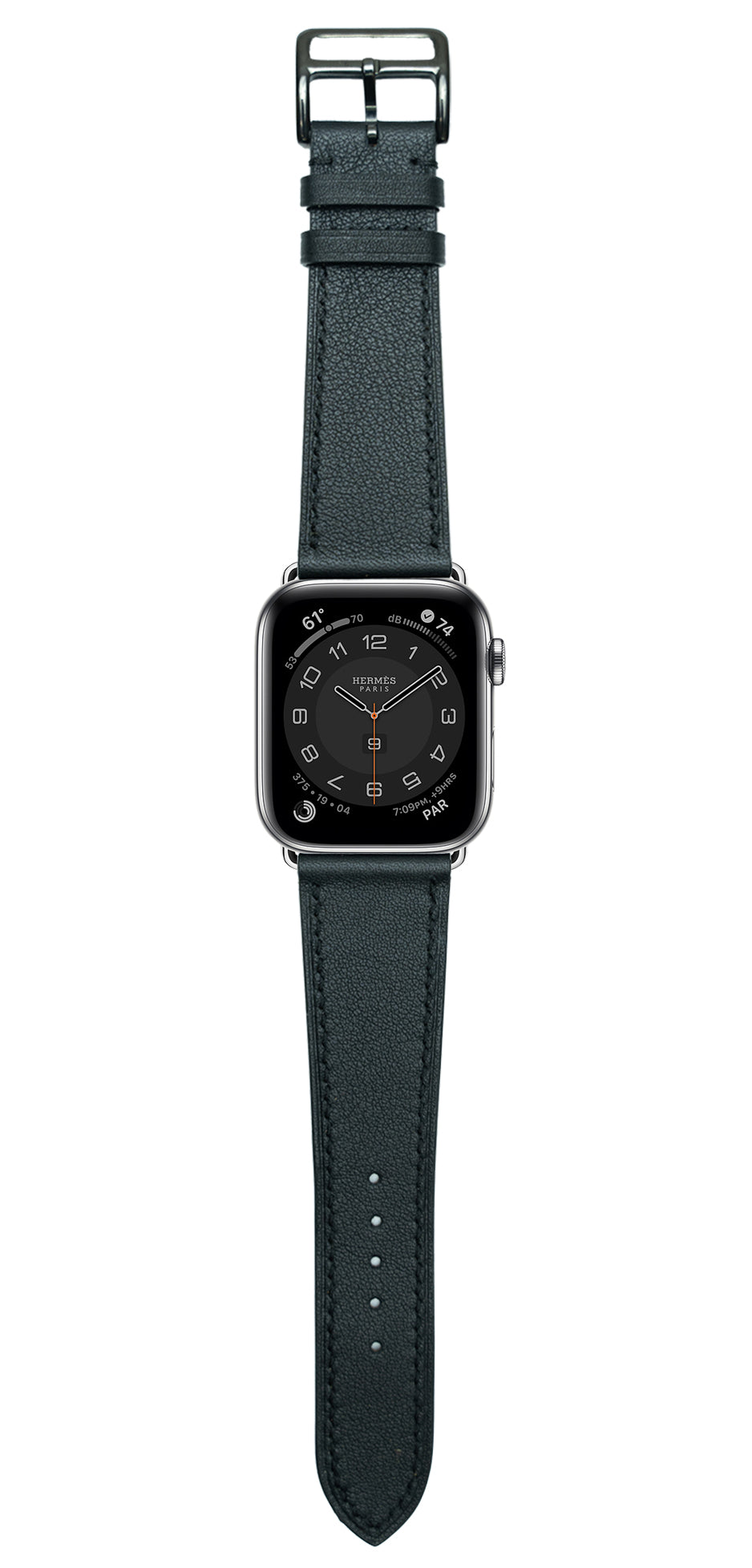 Swift Leather Watch Strap - Black – VGreen