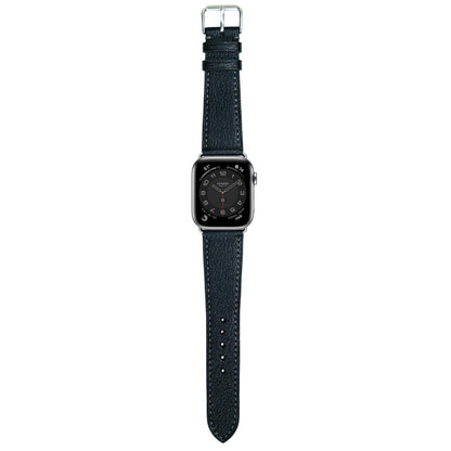 Alran Goat Leather Watch Strap - Black