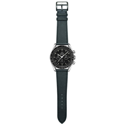 Swift Leather Watch Strap - Black