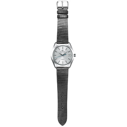 Lizard Leather Watch Strap - Black