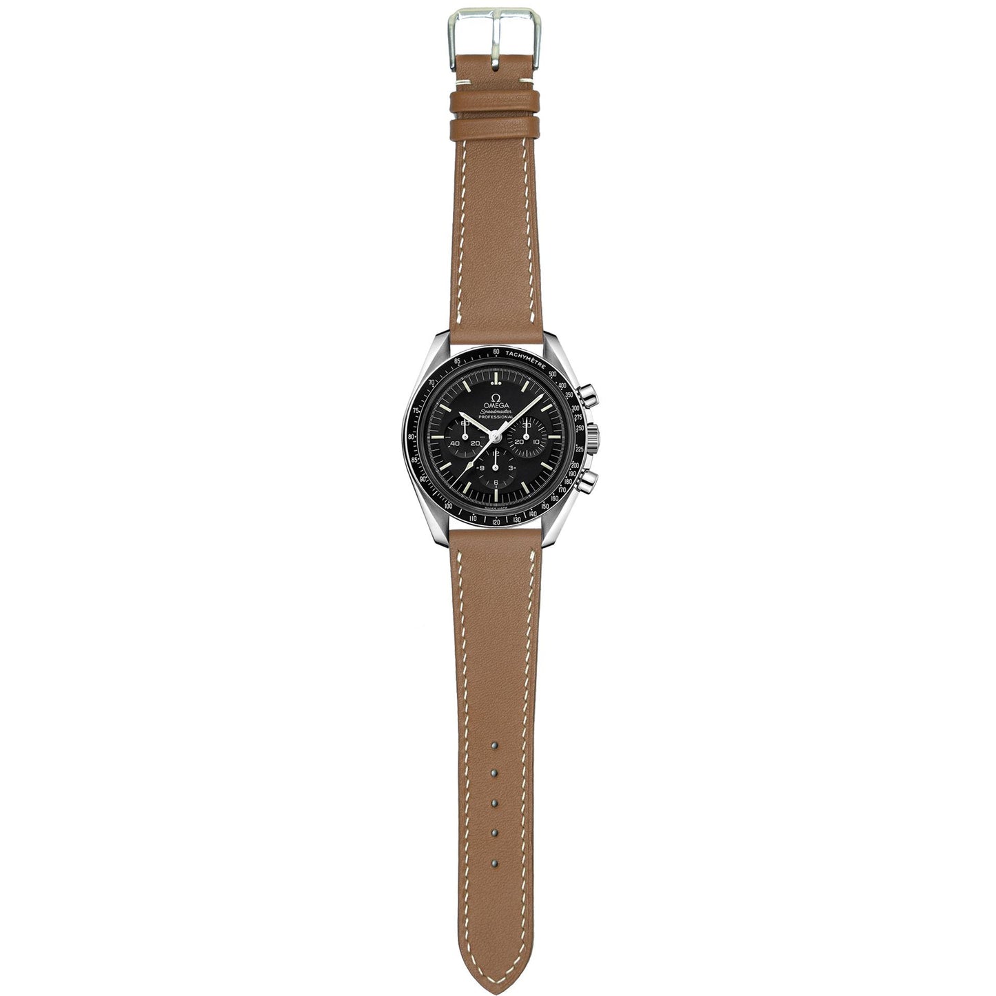 Swift Leather Watch Strap - Brown