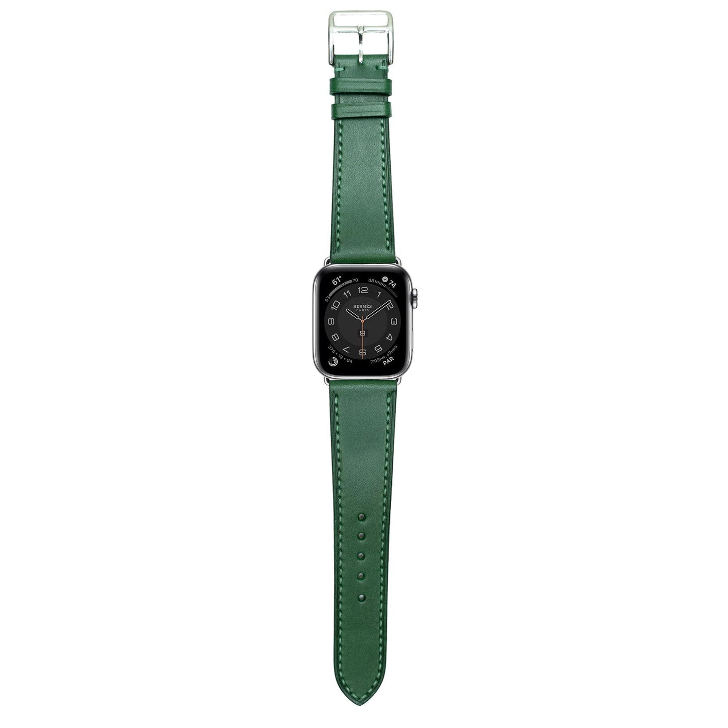 Buttero Leather Watch Strap - Green
