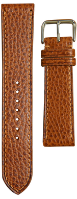Dollaro Leather Watch Strap - Whisky