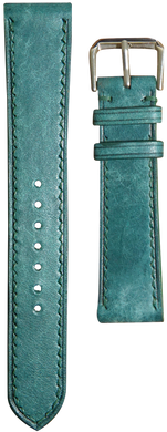 Maya Leather Watch Strap - Turquoise