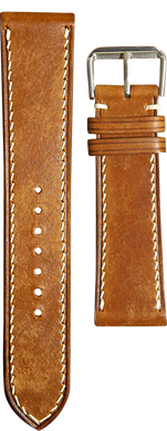 Maya Leather Watch Strap - Whisky