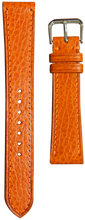 将图片加载到图库查看器，Dollaro Leather Watch Strap - Orange
