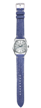 Load image into Gallery viewer, Stingray Leather Watch Strap - Blue
