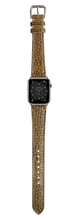 Load image into Gallery viewer, Dollaro Leather Watch Strap - Gray
