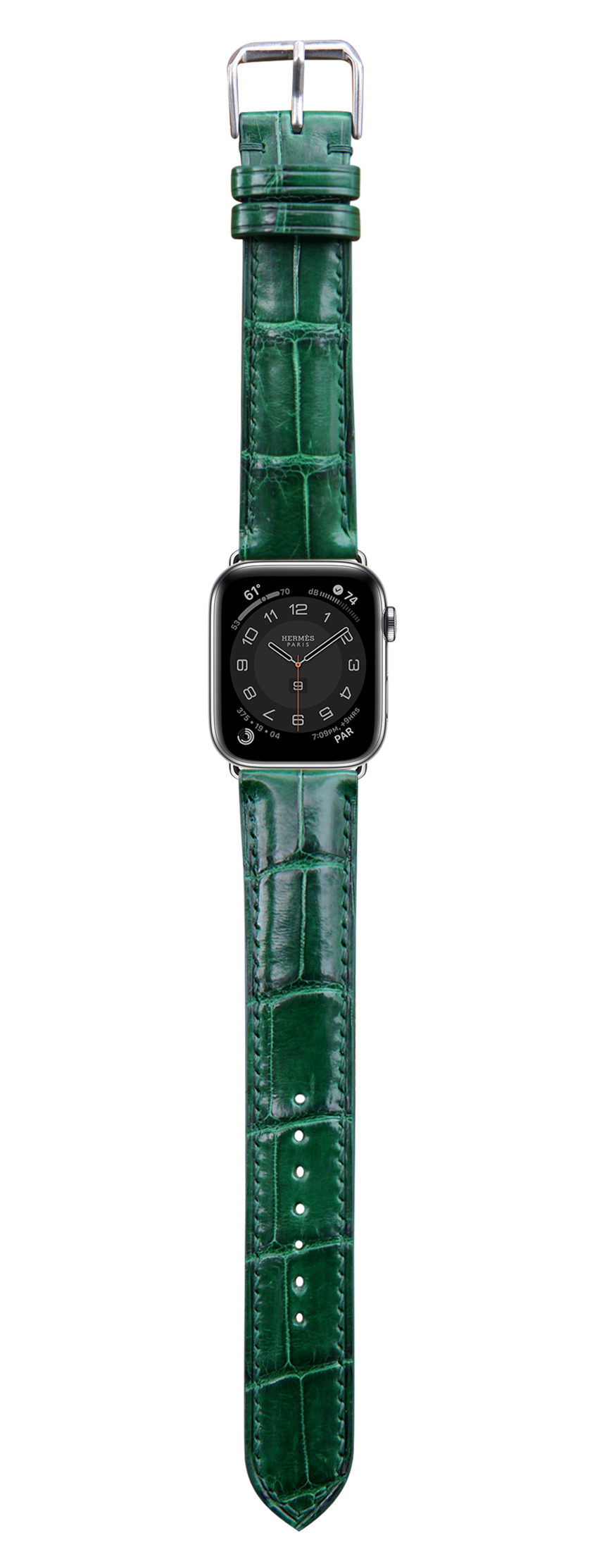 Crocodile Leather Watch Strap - Green – VGreen