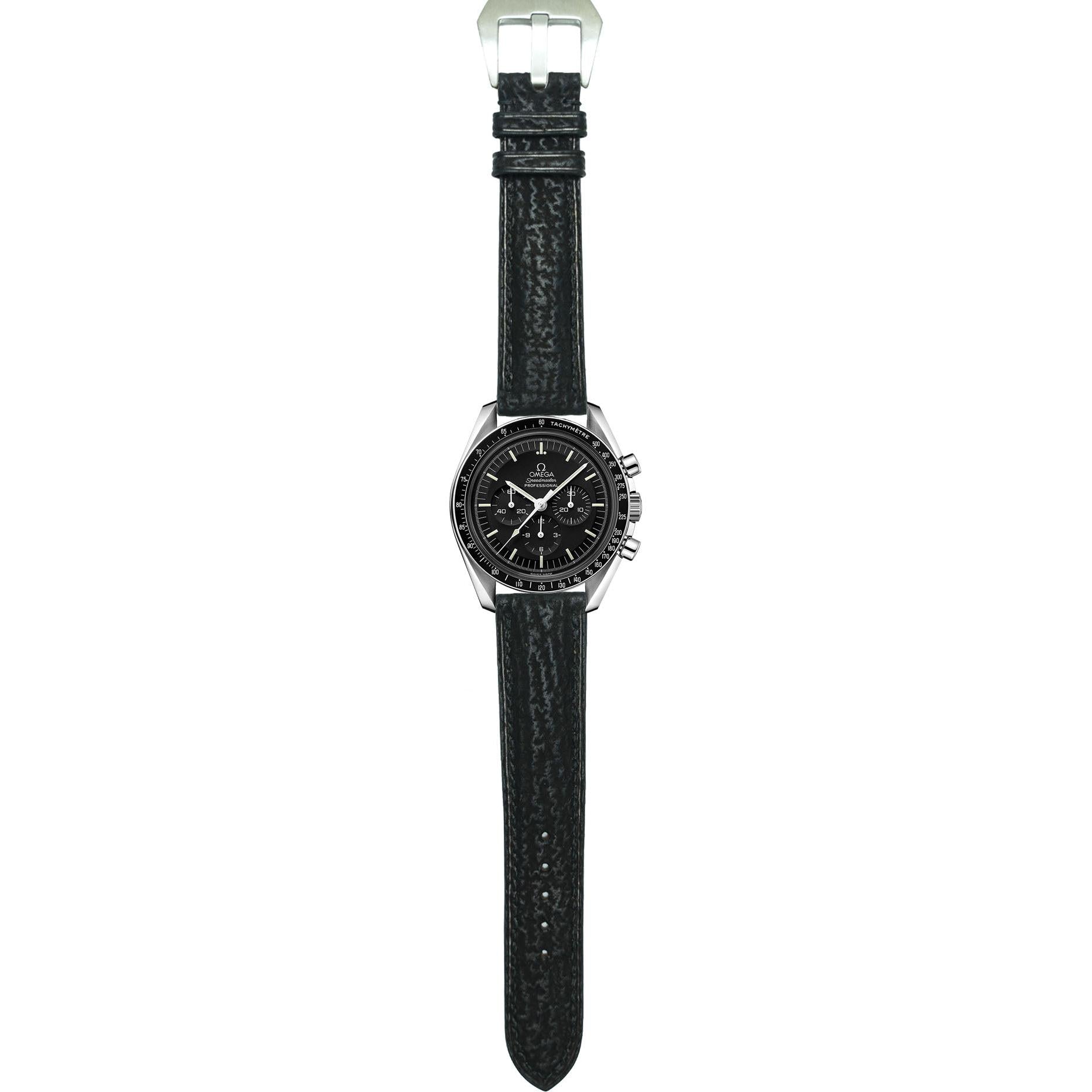 Shark Skin Watch Strap - Black – VGreen Shark Skin Watch Strap - Black – VGreen