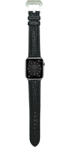 Load image into Gallery viewer, Shark Skin Watch Strap - Black
