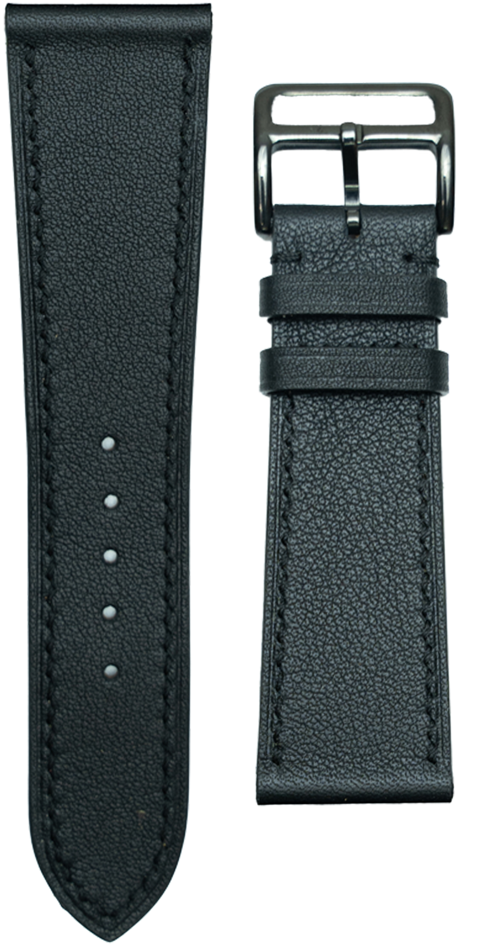 ★ffroi★ Watch Strap Swift watch strap Swift Leather Watch Strap - Black – VGreen