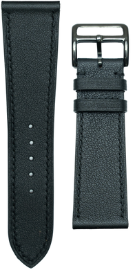 Swift Leather Watch Strap - Black