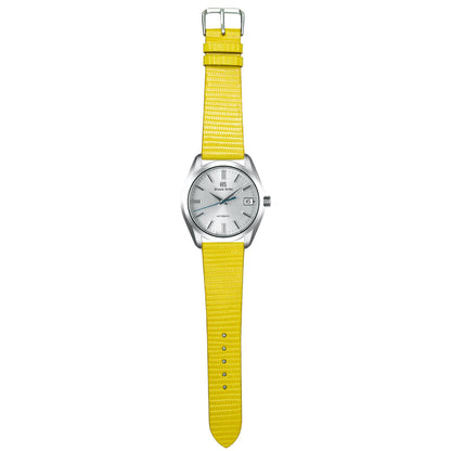 Lizard Leather Watch Strap - Yellow
